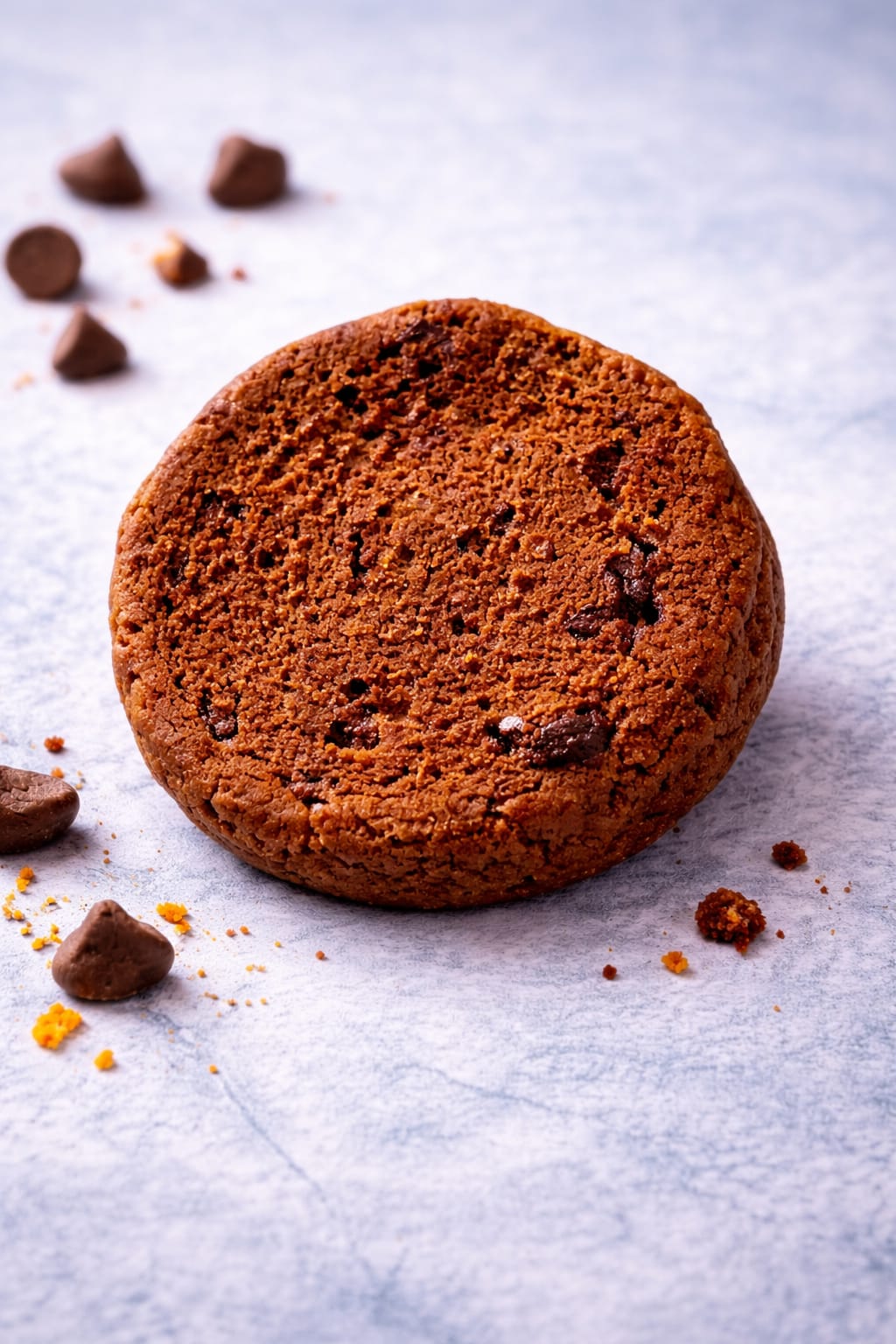 orange zest choco cookie