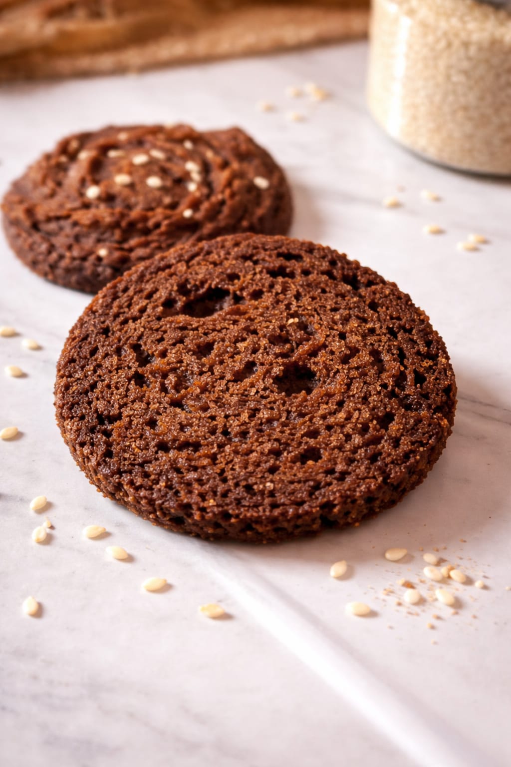ragi swirl harvest cookies